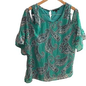 SARA MICHELLE womens top GUC size L